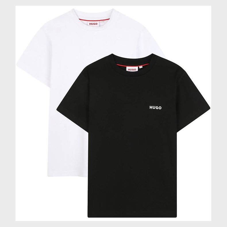 HUGO T-shirts - 2-pak - Sort/Hvid