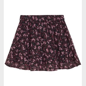 Creamie Nederdel - Flower Dobby - Sort