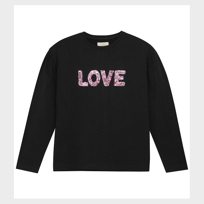 Creamie Bluse - Sort