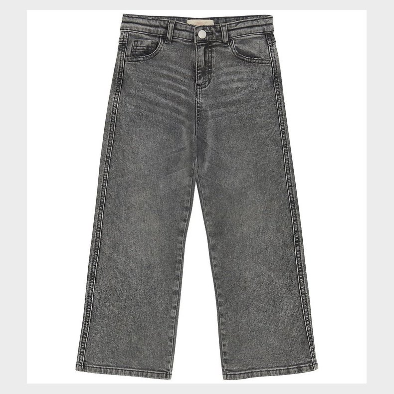 Creamie Jeans - Wide - Light Grey Denim