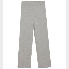 Creamie Bukser - Rib - Light Grey Melange