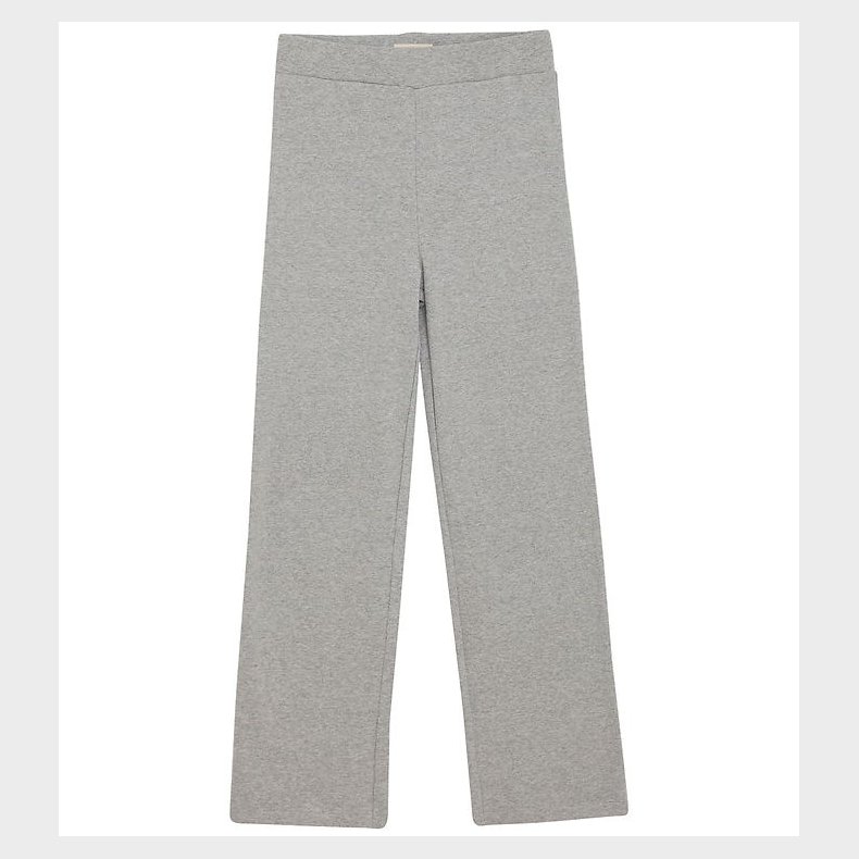 Creamie Bukser - Rib - Light Grey Melange