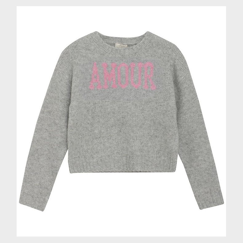 Creamie Bluse - Strik - Pullover Knit - Wild Rose