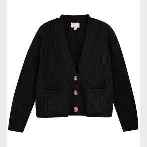 Creamie Cardigan - Strik - Cardigan Knit - Black