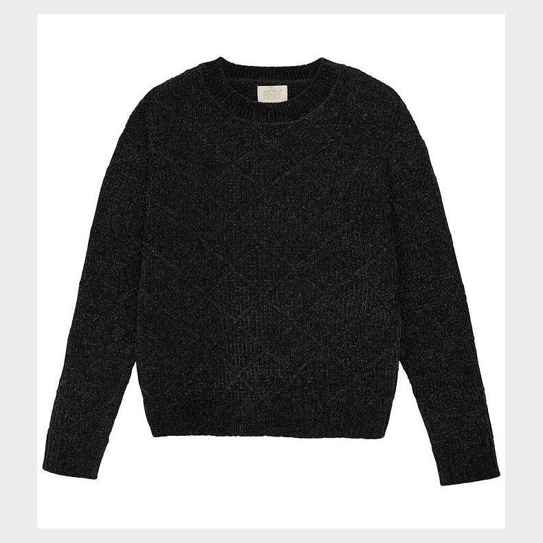 Creamie Bluse - Strik - Pullover Knit - Black