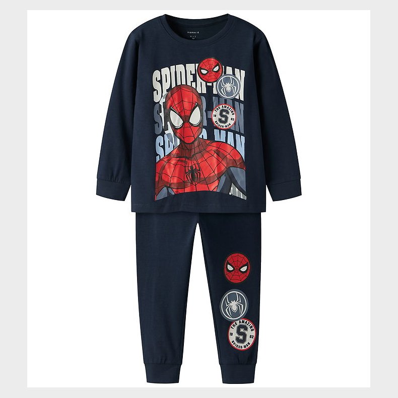 Name It Nattj - 2-delt - Spiderman - NmmOcti - Navy Blazer