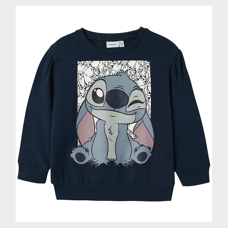 Name It Sweatshirt - Stitch - NmfArina - Navy Blazer