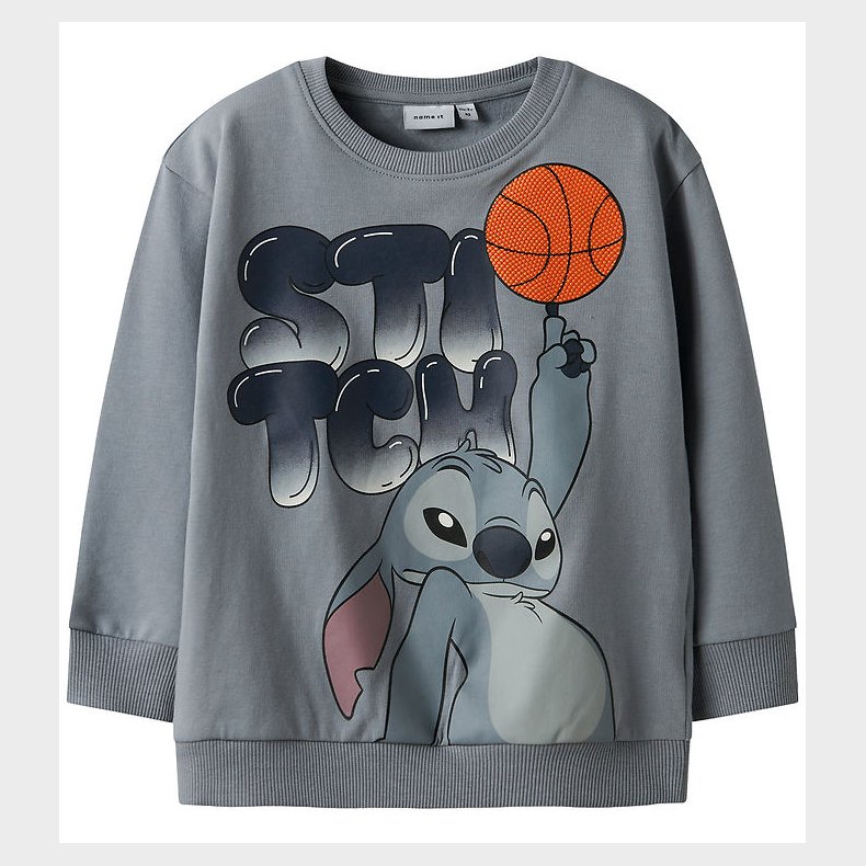 Name It Sweatshirt - Stitch - NmmAnt - Tradewinds
