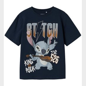 Name It T-shirt - Stitch - NkmAntony - Navy Blazer