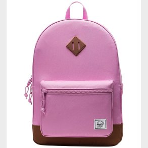Herschel Rygsk - Heritage Youth - Opera Mauve/Saddle Brown