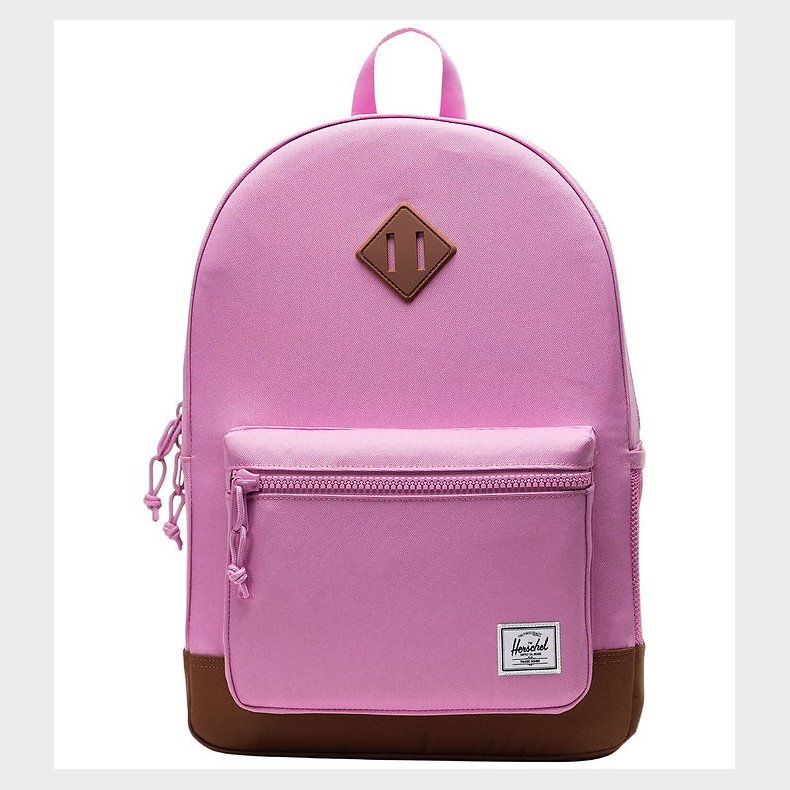 Herschel Rygsk - Heritage Youth - Opera Mauve/Saddle Brown