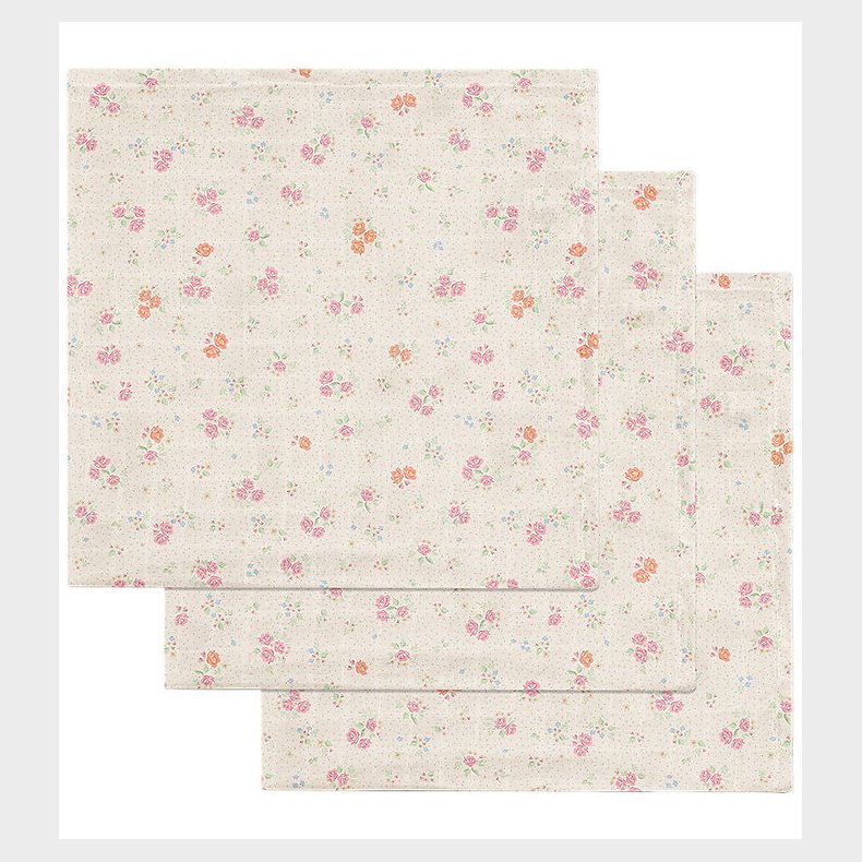 Konges Sljd Stofbleer - 65x65 cm - 3-pak - Nonoka