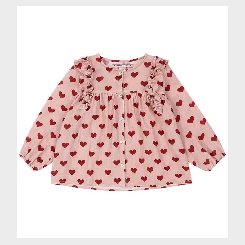 Konges Sljd Skjorte - Coco Frill - Amour Mellow