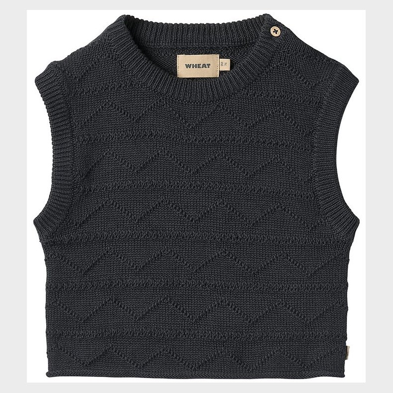 Wheat Vest - Strik - Bobby - Navy