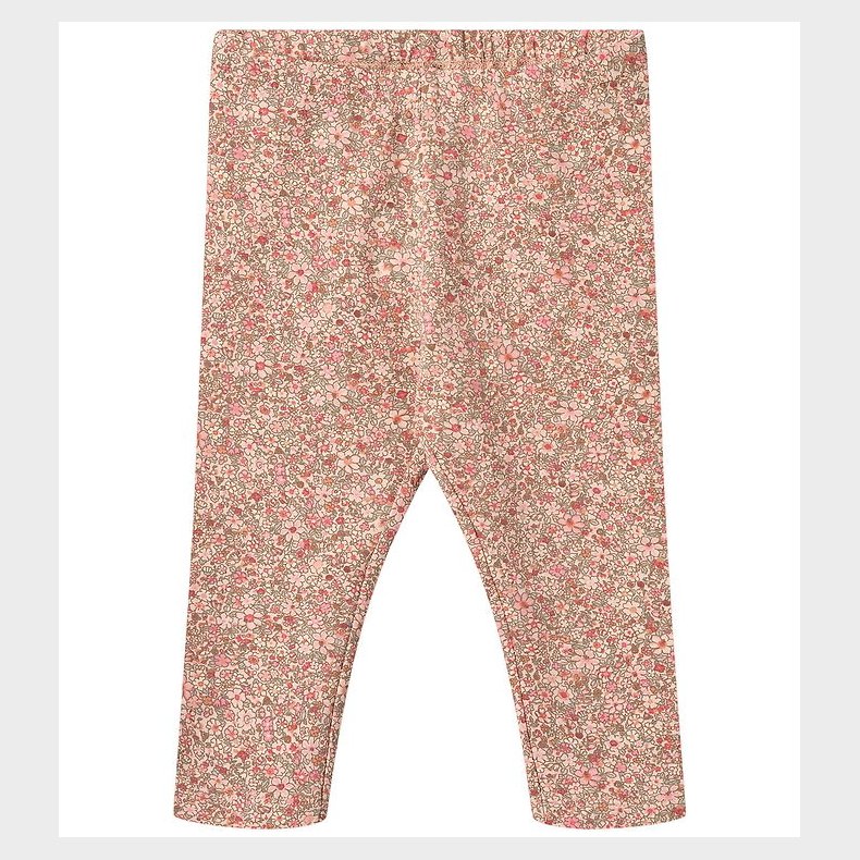 Wheat Leggings - Jules - Rose Dust Flower Meadow