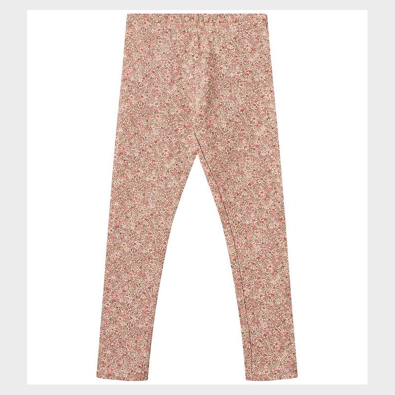 Wheat Leggings - Jules - Rose Dust Flower Meadow