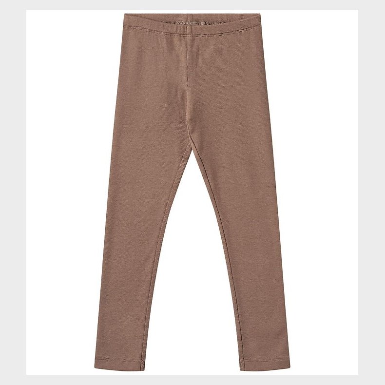 Wheat Leggings - Rib - Jules - Toffee Brown