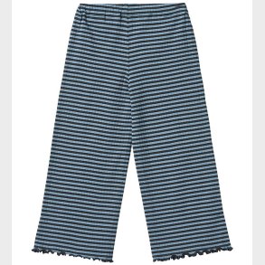 Wheat Bukser - Rib - Ela - Bright Blue Stripe