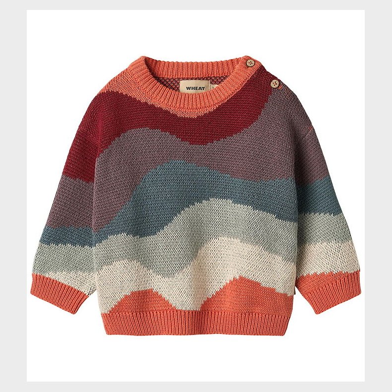 Wheat Bluse - Strik - Knud - Multi