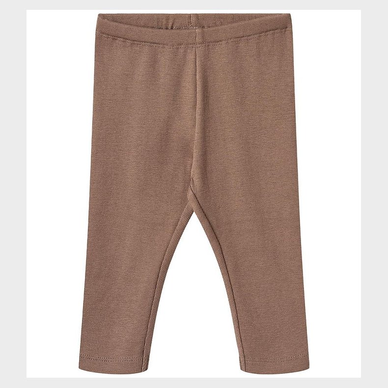 Wheat Leggings - Rib - Jules - Toffee Brown
