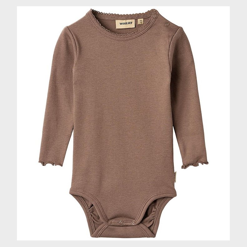 Wheat Body l/ - Rib - Regitze - Toffee Brown