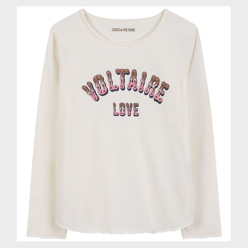 Zadig & Voltaire T-shirt - Off White m. Print