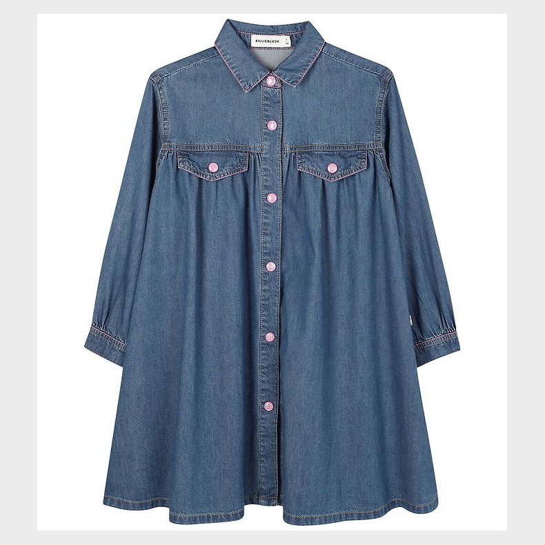 Billieblush Kjole - Denim Indigo Blue