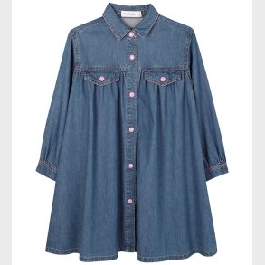 Billieblush Kjole - Denim Indigo Blue