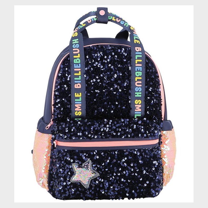 Billieblush Rygsk - Navy m. Palietter