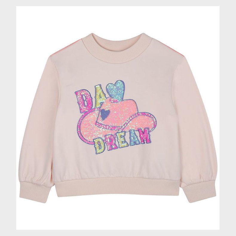 Billieblush Sweatshirt - Pink Courage m. Pailletter