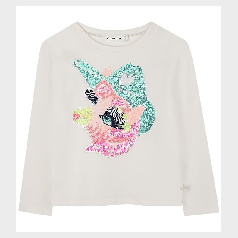 Billieblush Bluse - Ivory m. Pailetter