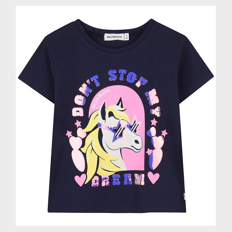 Billieblush T-shirt - Navy m. Print