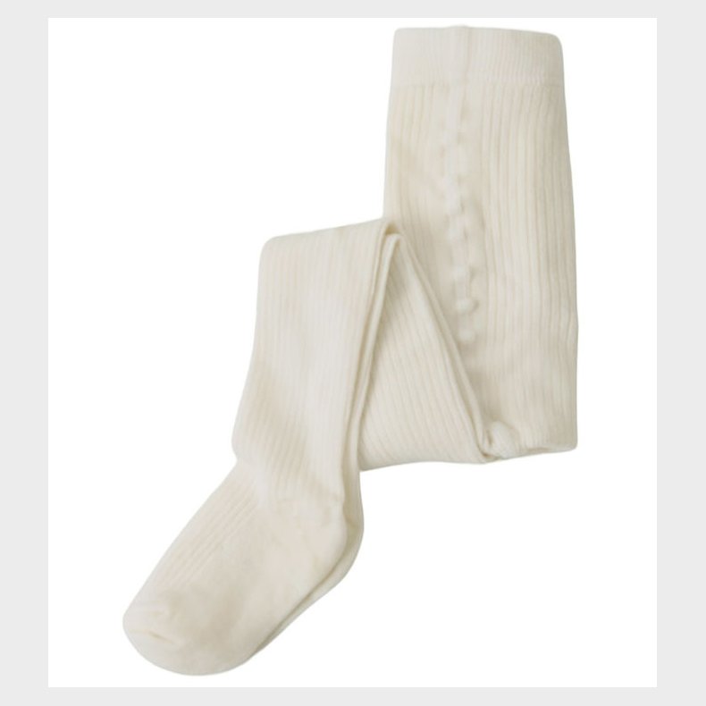 Lil' Atelier Strmpebukser - Rib - NmnRakel - Turtledove/MELANGE