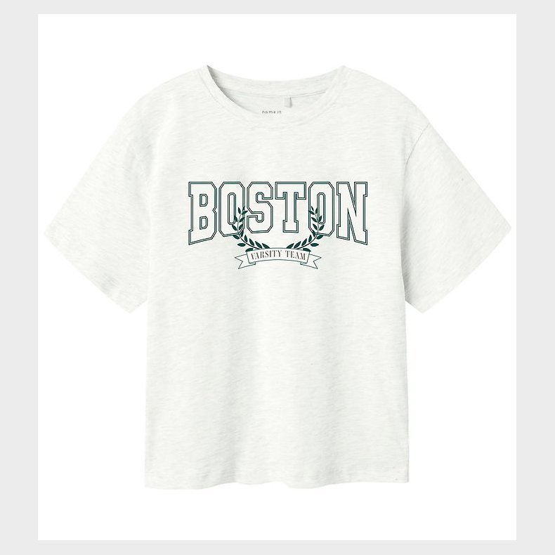 Name It T-shirt - NkfNulsa - Cloud Dancer