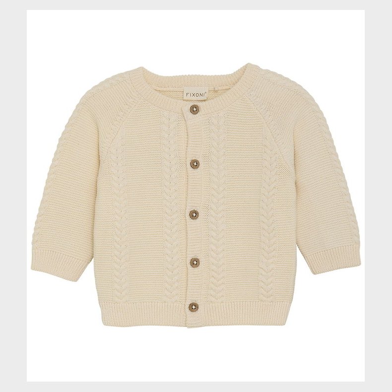 Fixoni Cardigan - Strik - Eggnog