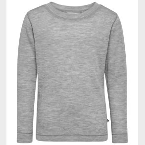 Hummel Bluse - HmlJr - Uld - Rib - Grey Melange