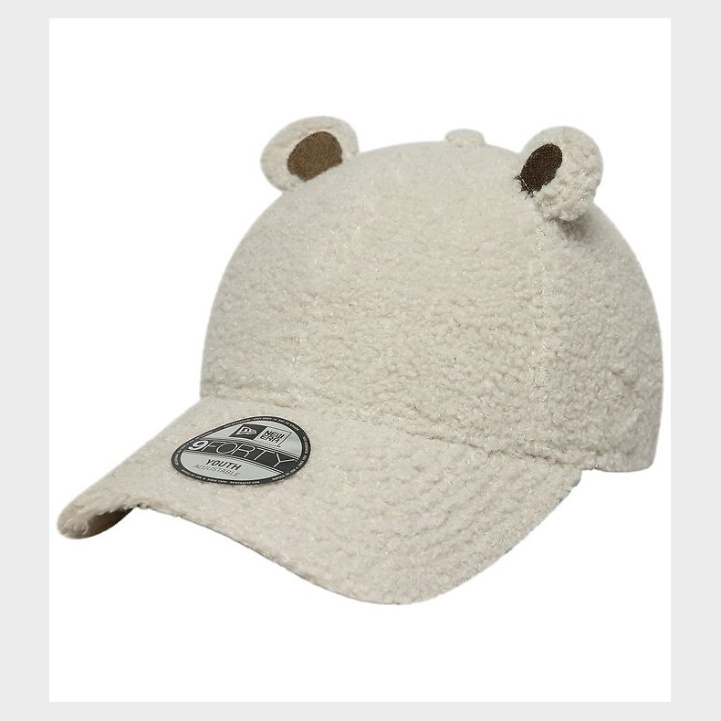 New Era Kasket - Teddyfleece - 9Forty Winter - Lysebeige
