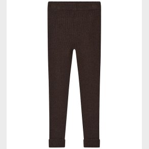 Fliink Leggings - Rib - Strik - Benna - Coffee Bean