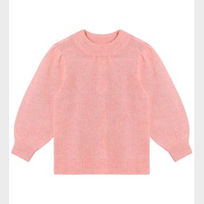 Fliink Bluse - Uld/Nylon - Strik - Star - Candy Pink