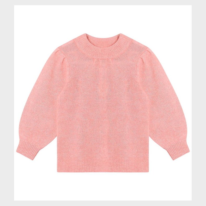 Fliink Bluse - Uld/Nylon - Strik - Star - Candy Pink