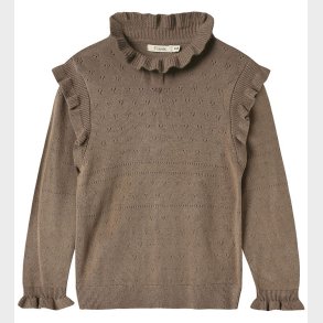 Fliink Bluse - Strik - Fame - Pine Bark m. Hulmnster