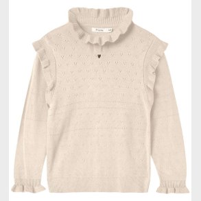 Fliink Bluse - Strik - Fame - Sandshell m. Hulmnster