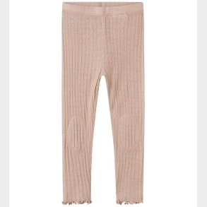 Name It Leggings - Uld - Rib - NmfWossa - Shadow Gray