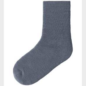 Name It Strmper - Uld/Bomuld - NmmWaksi - Folkstone Gray