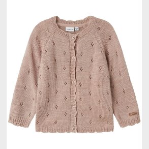 Name It Cardigan - Strik - Uld - NmfWrilla - Shadow Gray