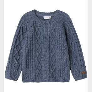 Name It Cardigan - Uld - NmmWrilla - Folkstone Gray