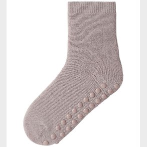 Name It Strmper - Uld/Bomuld - NmfWaski - Skridsikker - Shadow