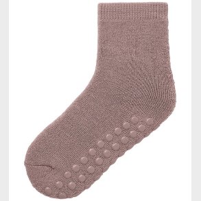 Name It Strmper - Uld/Bomuld - NmfWaski - Skridsikker - Antler