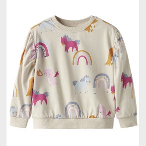 Name It Sweatshirt - NmfNula - Parchment