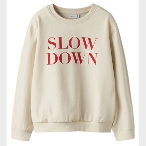Name It Sweatshirt - NkfNoriana - Parchment